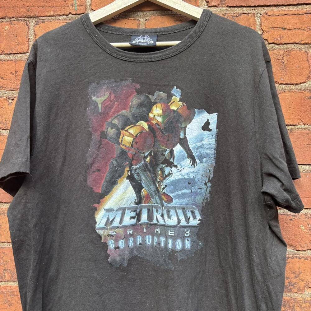 Vintage Metroid prime corruption 3 t shirt 2007 XL - Picture 2 of 5